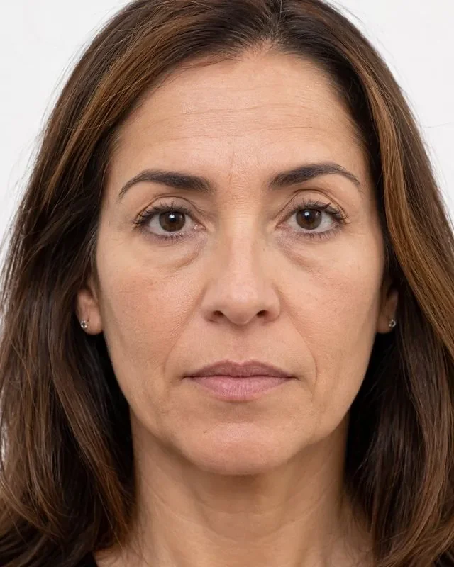 Before Botox and fillers